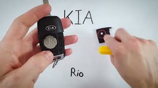 Reemplazo de la Batería del Llavero del Kia Rio 2014  2021 [upl. by Frech71]