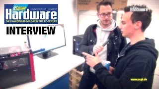 Roman Hartung im PCGHInterview  der8auerSysteme bei Caseking [upl. by Airamak]