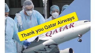 Qatar Airways 100 000 billets allerretour gratuit pour le personnel soignant à travers le monde👍👍 [upl. by Nyl30]