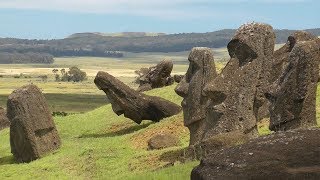 Rano Raraku and Ahu Akahanga Easter Island [upl. by Urina]