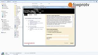 Cara Install Microsoft Visual FoxPro 90 [upl. by Knipe]