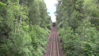 Real Hogwarts Express Train Harry Potter [upl. by Avrenim60]