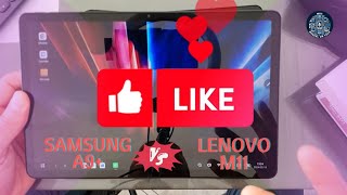 Unveiling the Best Budget Tablet Samsung Tab 9 vs Lenovo M11 The WINNER is Clear [upl. by Fenn300]