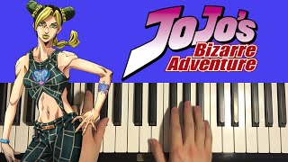 How To Play  Jolynes Theme Piano Tutorial Lesson  JoJos Bizarre Adventure Stone Ocean [upl. by Assehc189]