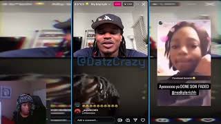 26AR EXPOSES KYLE RICHH FOR SUS 🌈THROWBACKS IG LIVE [upl. by Bord228]