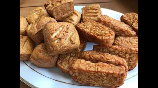 Tips Tempe Goreng Kokoh Garing Bumbu Meresap Ala Rumah Makan Berkah Jaya [upl. by Llacam885]