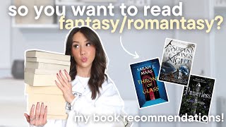 fantasy amp romantasy book recommendations🧚🏻🐉 [upl. by Demott603]