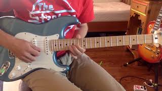 Electricityscape  The Strokes Albert Hammond Jrs Guitar Cover [upl. by Kcirderfla]