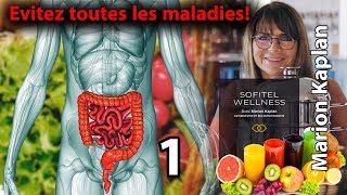 Toute maladie commence dans lintestin 01  Marion Kaplan au Maroc [upl. by Rehteh]