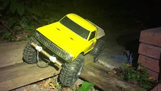 Vaterra Ascender K10 Chevy new 22 wheels test drive [upl. by Rhee]