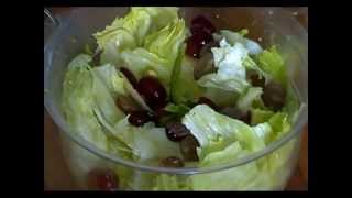 Ensalada de aguacate y frutasRecetasdeLuzMa [upl. by Ayotna]