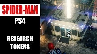 Spider Man PS4 how to get Research Tokens [upl. by Eerot447]