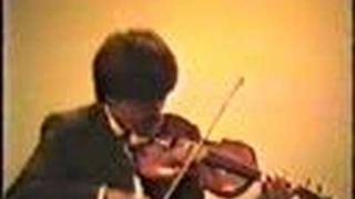 young Leonidas Kavakos plays No5 by Paganini [upl. by Odette]