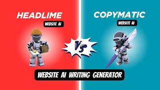 WEBSITE AI WRITING GENERATOR PART 2 HEADLIME amp COPYMATIC [upl. by Farley616]