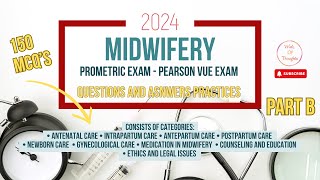 150 MCQs I Maternity Questions and Answers I Prometric Pearson Vue Exam Preparation I Part B [upl. by Nylzzaj]