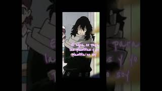 Las razones de porque aizawa no se baña 👌👌 anime edit myheroacademia aizawa [upl. by Ahsaercal]