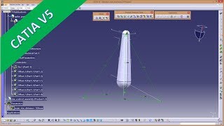 Tetrastar advanced  part 1  Catia v5 Training  Assembly [upl. by Nodyarb6]