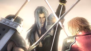 【PS5】セフィロス vs ジェネシス vs アンジール CCFF7Rリユニオン  Sephiroth vs Genesis vs Angeal [upl. by Neelyad390]