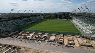 58 Budowa stadionu Radomiaka Radom  21072024 [upl. by Gainor699]