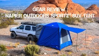 Napier Outdoors Sportz SUV Tent Review [upl. by Shelton]