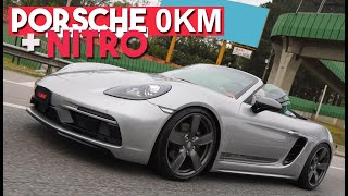 PORSCHE 718 BOXSTER T 0KM  NITRO [upl. by Breed]