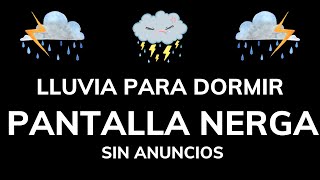 Lluvia Relajante para Dormir Profundamente  Quedarse Dormido En Menos 3 MIN con sonido de LLUVIA [upl. by Nace]