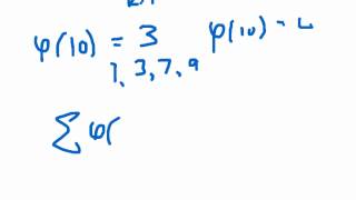 Möbius and Euler totient functions [upl. by Naud]