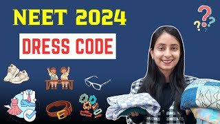 DRESS CODE for NEET 2024 neet update neet2024 [upl. by Lankton]