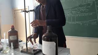 Titration of MgSO4 vs EDTA Practical 4part2 [upl. by Cyrano]