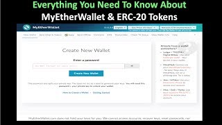 How to Setup MyEtherWallet and ERC20 Tokens A Secure Guide 🔐 [upl. by Ennovyahs]