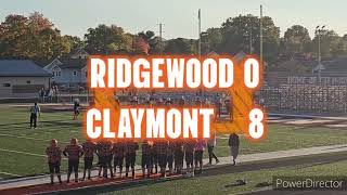 Ridgewood 7th Grade Football Against Claymont [upl. by Hoy441]