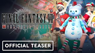 Final Fantasy VII The First Soldier  Official Holiday Event Teaser Trailer [upl. by Mialliw554]