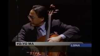 Charlie Albright and YoYo Ma  Senator Ted Kennedy Harvard Convocation [upl. by Euqirdor919]