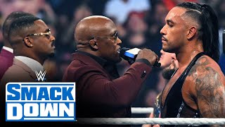 Bobby Lashley and Street Profits vow to take over SmackDown highlights Sept 8 2023 [upl. by Gabe]