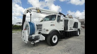 2002 Sterling L7500 VacCon VACUUMJETTER COMBO Truck [upl. by Jauch174]