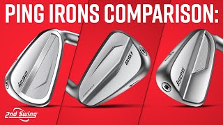 PING Golf Irons Comparison i230 vs i59 vs i525 Irons [upl. by Nnarefinnej]