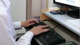 Newbie Typist gets 87 WPM With 2 Finger Typing [upl. by Uok]