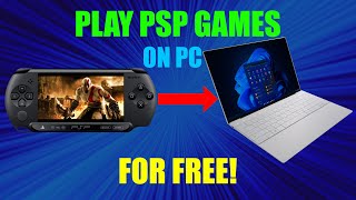 How to Play PSP Games on PC  PPSSPP Emulator Setup amp Config 2023 [upl. by Nnairac561]