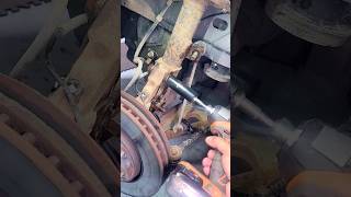 Rusty Strut Bolt Remove mechanic repair carrepair [upl. by Hassin]