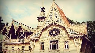 Russian Wooden Folk Architecture  Русская деревянная народная архитектура [upl. by Cha]