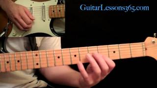 Thunderstruck Guitar Lesson Pt1  ACDC  Intro [upl. by Cousins406]