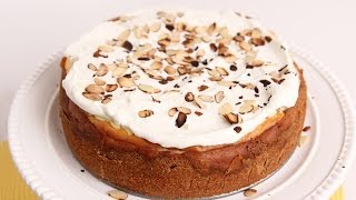 Amaretti Cheesecake Recipe  Laura Vitale  Laura in the Kitchen Episode 695 [upl. by Eisac]