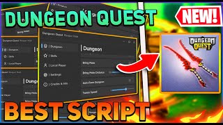 Dungeon Quest Script GUI  Hack Auto Farm Inf Money Kill Aura And More PASTEBIN 2024 [upl. by Peltier]