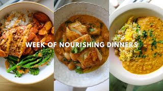 Week Of Nourishing Dinners [upl. by Lazos]