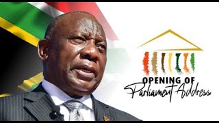 President Cyril Ramaphosa addresses the Opening of Parliament 2024 [upl. by Xirtaeb]