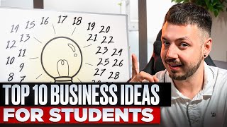 Top 10 Business Ideas for Students [upl. by Ahsenat249]