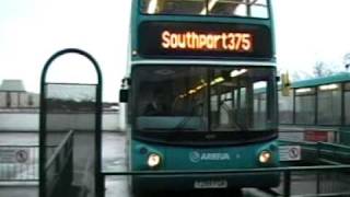 Trains amp Buses at Liverpool Ormskirk Southport Skelmersdale Wigan and St Helens January 2011 [upl. by Solotsopa]