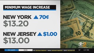 Minimum Wage Increasing In New York New Jersey [upl. by Otrebile]