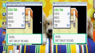 How to trade pokemon using Visual Boy Advance [upl. by Sevein]