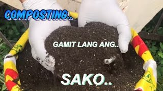 PAANO MAG COMPOSTHow to CompostVery Easy for D BeginnerOrganic Fertilizer from your Home Waste [upl. by Seana]